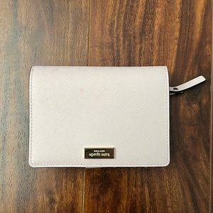 Light pink Kate Spade leather wallet